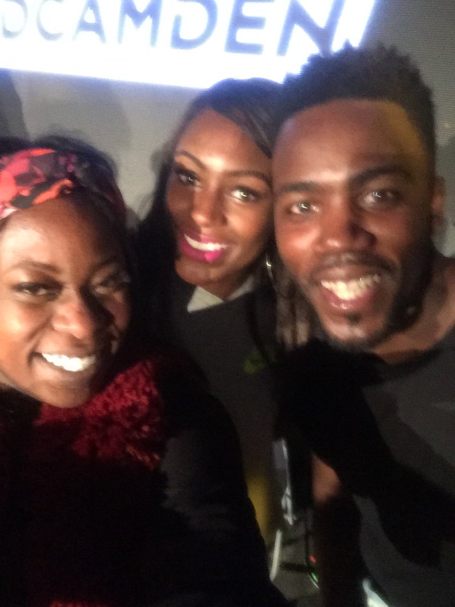 shakesdrayton's tweet photo. Fun time tonight at #MashUpTheGameShow. Thank you for having Me. Winning team too 💪🏾 @Remel_London @YinkaBokinni @MoTheComedian https://t.co/CEAUWzPM5s