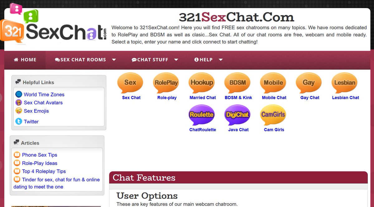 http://321SexChat.com. https://www.twitter.com/321SexChat. 