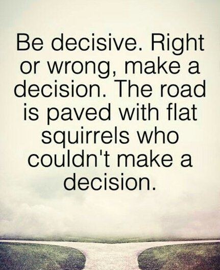 RussellRR_'s tweet image. Just make that decision! Do it from the right mindset... #dontbeasquirrel #decisions #destiny #keepmovingforward #keepatit