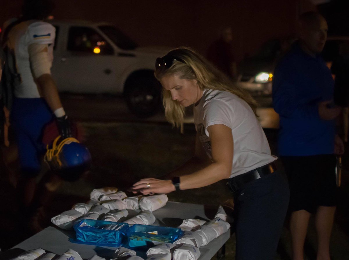 Booster Club contributions hard at work!  Your dollars guarantee our teams will not go hungry!  (Photo Credit:  Krisztina Hummel)