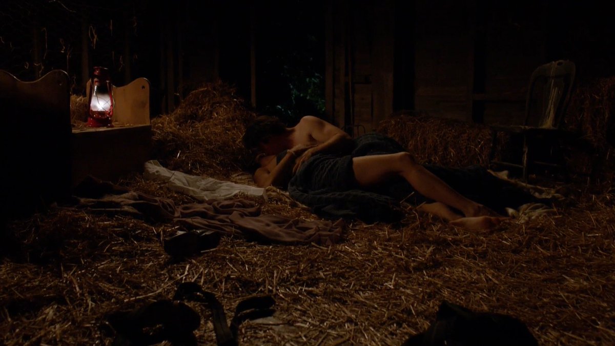 2. sex scenes: first-time sex, morning sex (with mutual orgasm), breakup sex, sex in an unconventional place (barn)