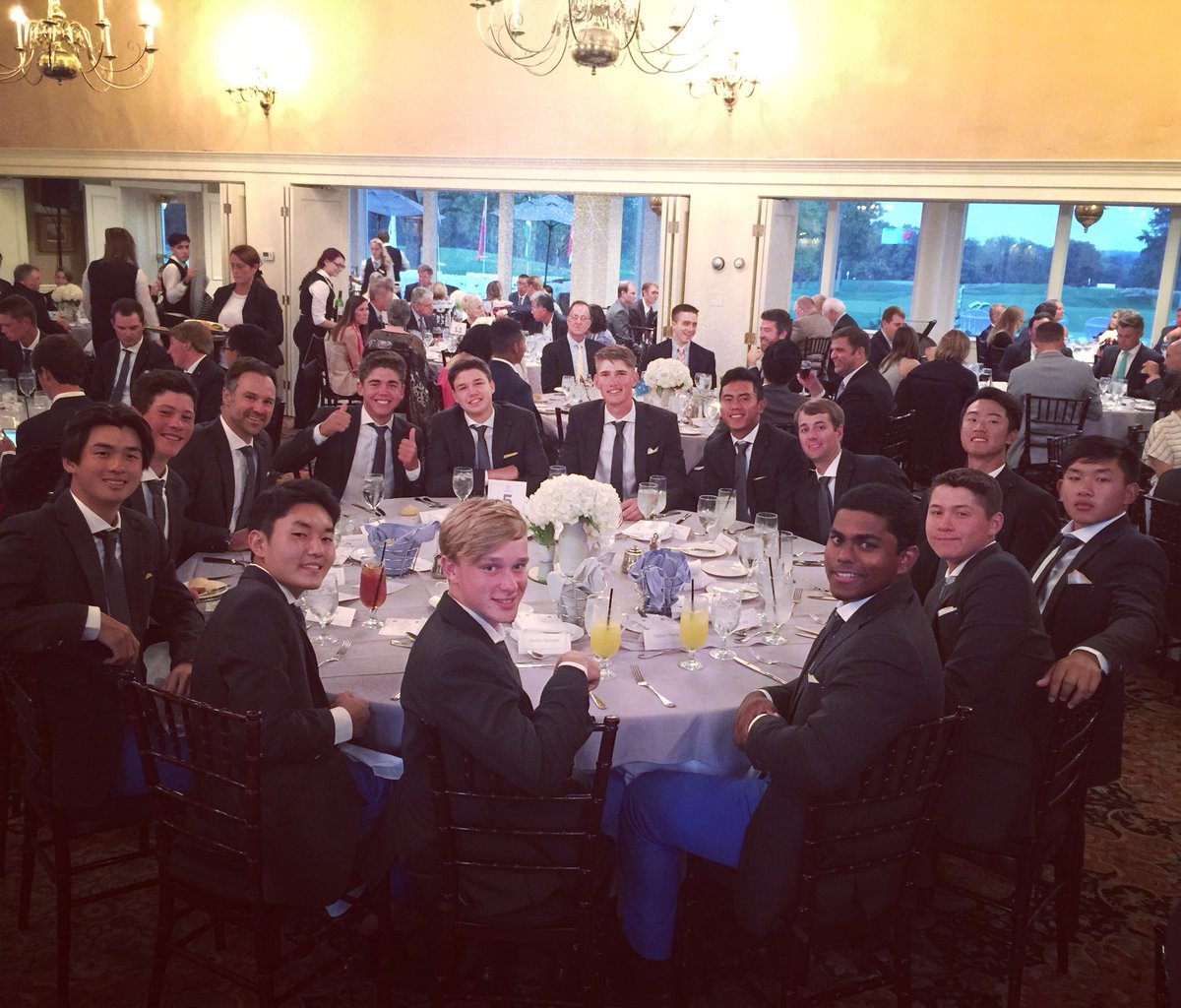 What a great group of guys! Almost go time, dinner first...😉