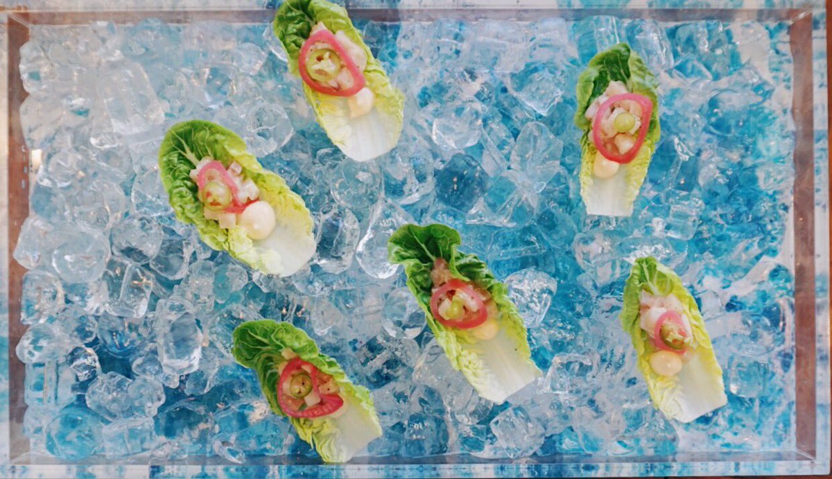 Hamachi Crudo to satisfy those fresh seafood cravings ❤️