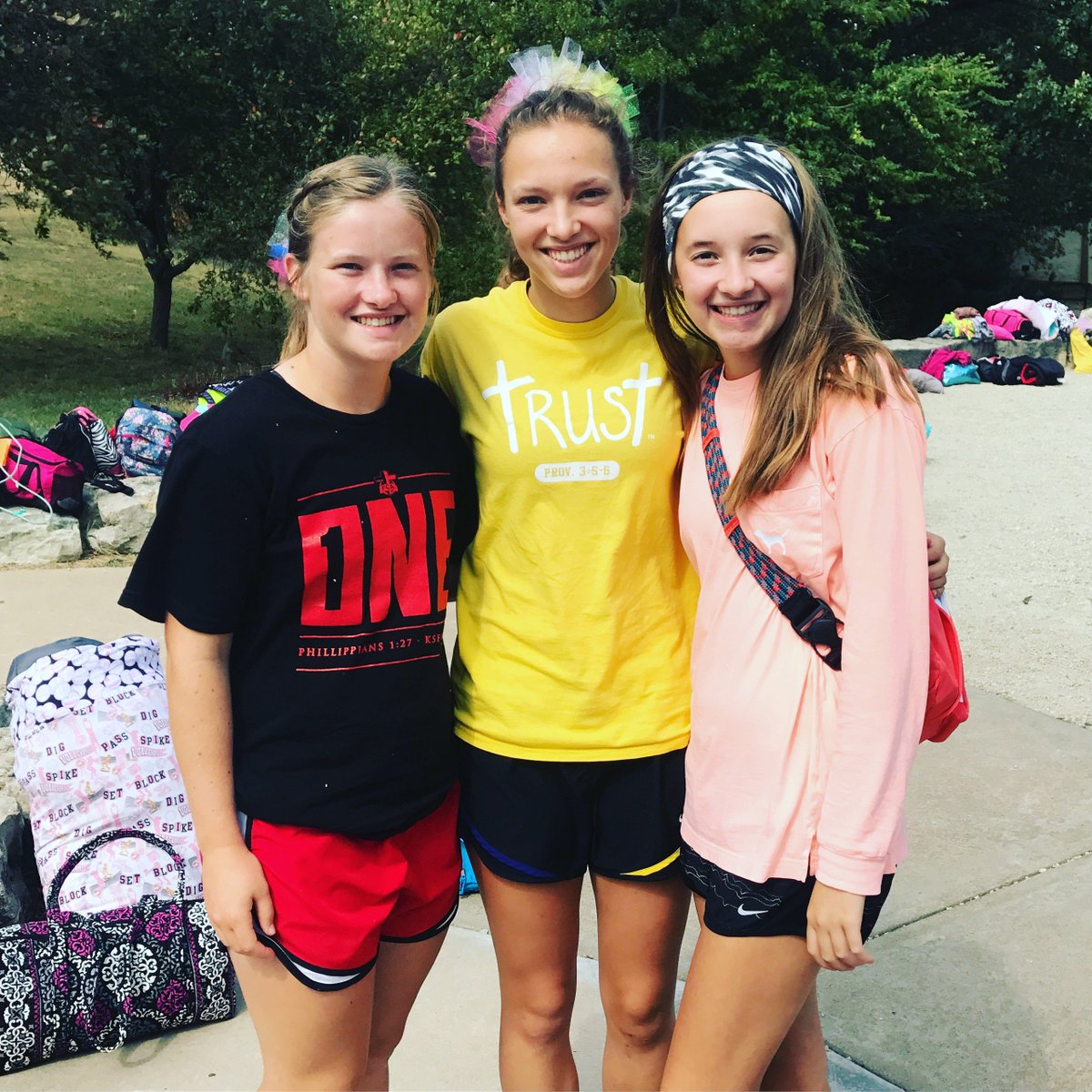 DerbyHighFCA's tweet photo. Making new friends &amp; lifelong memories is part of the magic of FCA Camp! #KSFCA #FallCamp17 #FCAONE #ALLIN https://t.co/PiUQR2L3Md