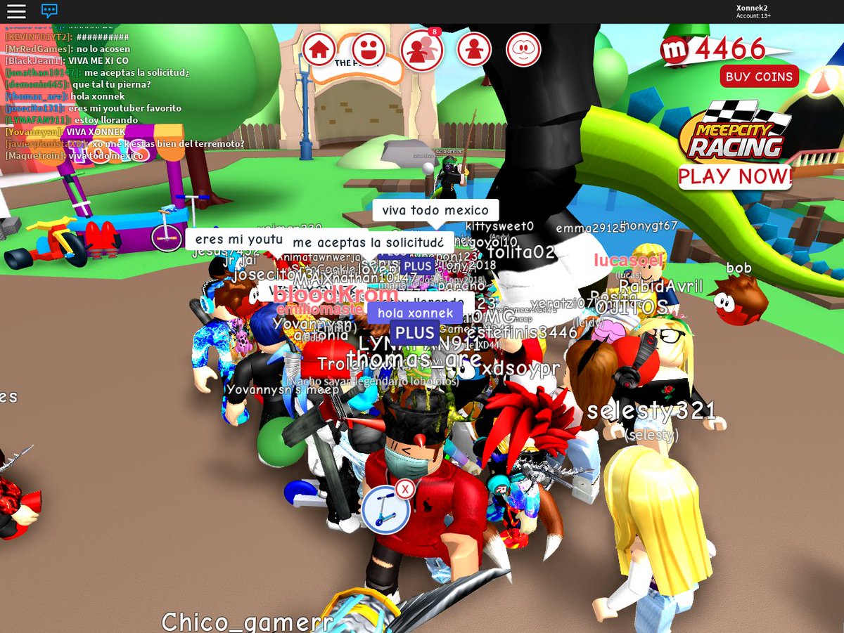 Roblox Xonnek Meepcity