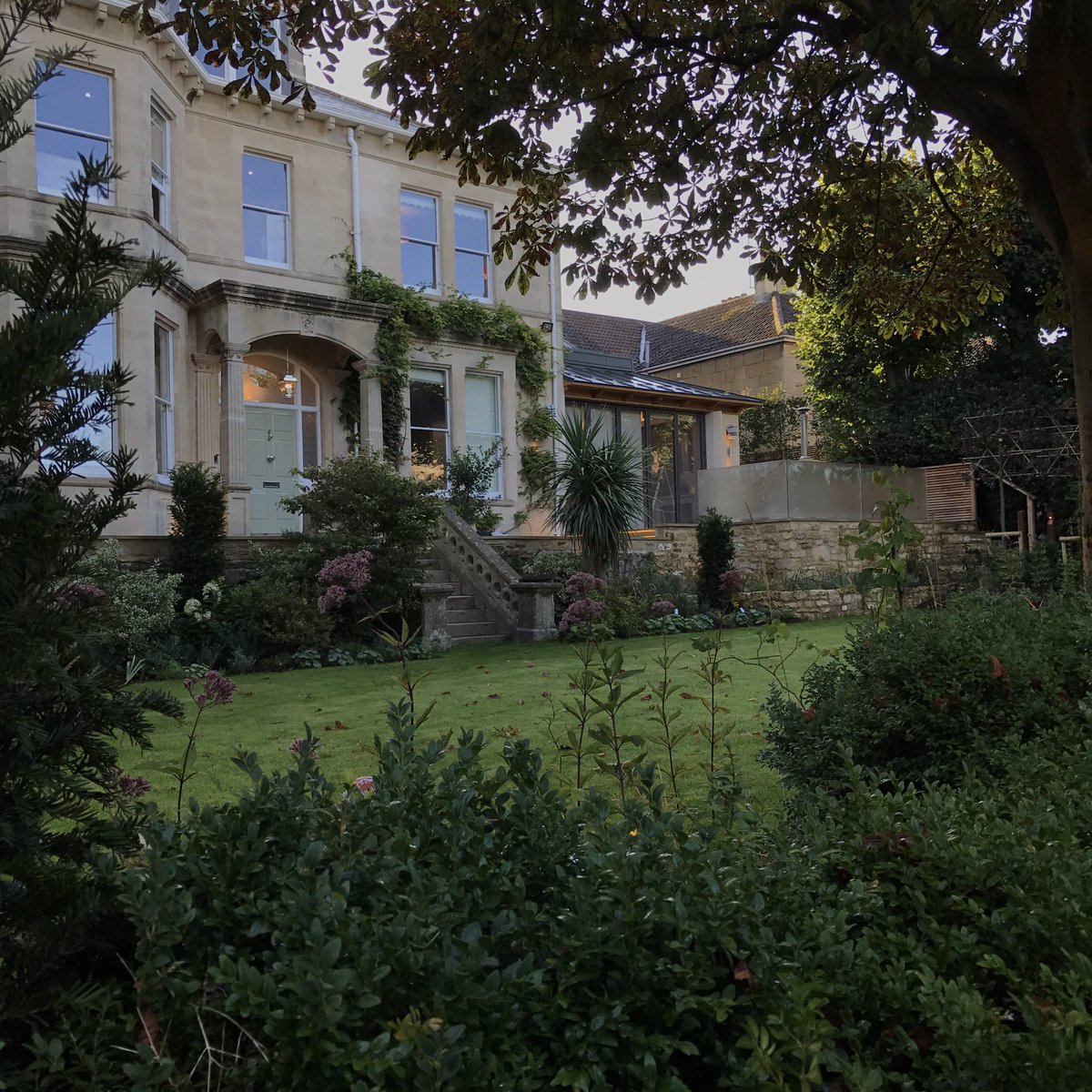 Recently finished garden #gardendesign #landscapers #bath