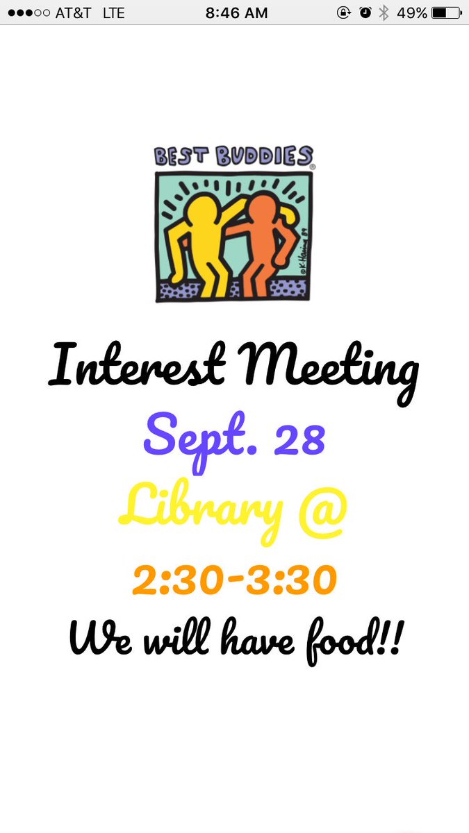 ws_bestbuddies's tweet photo. If you are interested in joining our club, be there!! https://t.co/dE0sDFdfUK