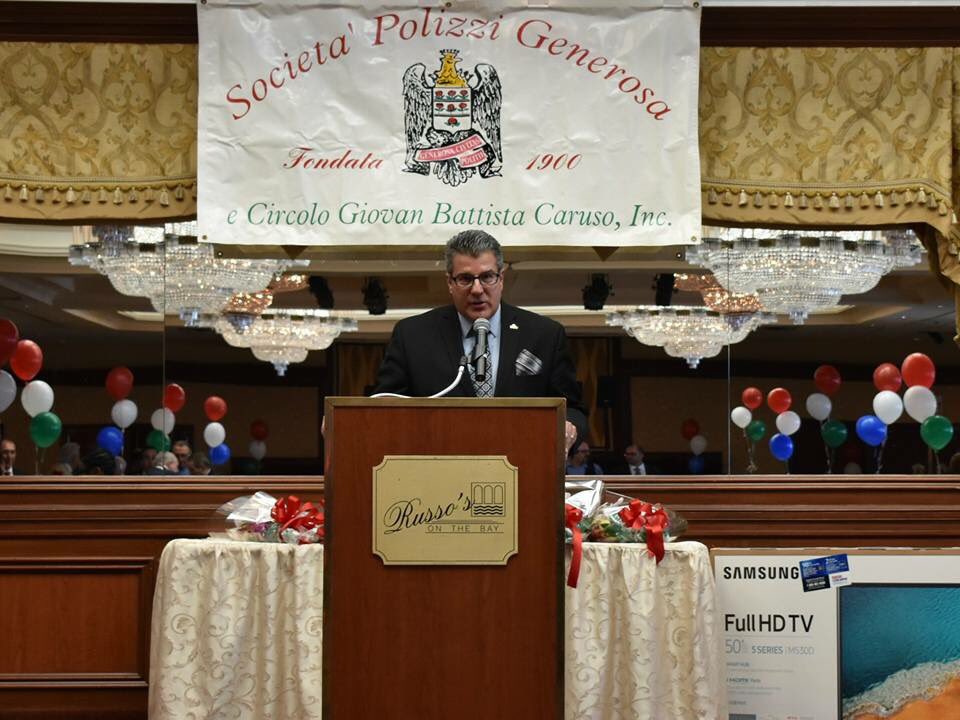 QueensCountyGOP's tweet photo. Executive Director Michael Conigliaro and his team along with Nicole Malliotakis were at the Societa Polizzi Generosa's 117th Annual Dinner https://t.co/kHSyJco5aZ