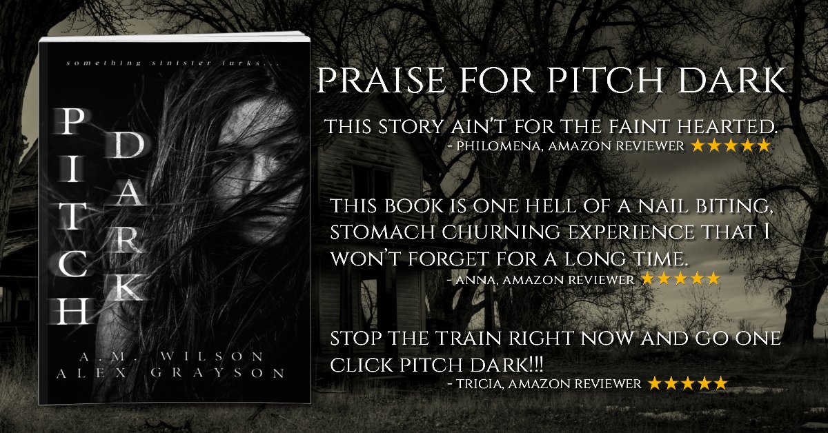 mommasaystoread's tweet photo. #PitchDark #AMWilson #AlexGrayson #Sinister #KindleUnlimited
One-click your copies now:
Amazon: https://t.co/i8iqS743VH
@LWoodsPR https://t.co/xbpIuervbq