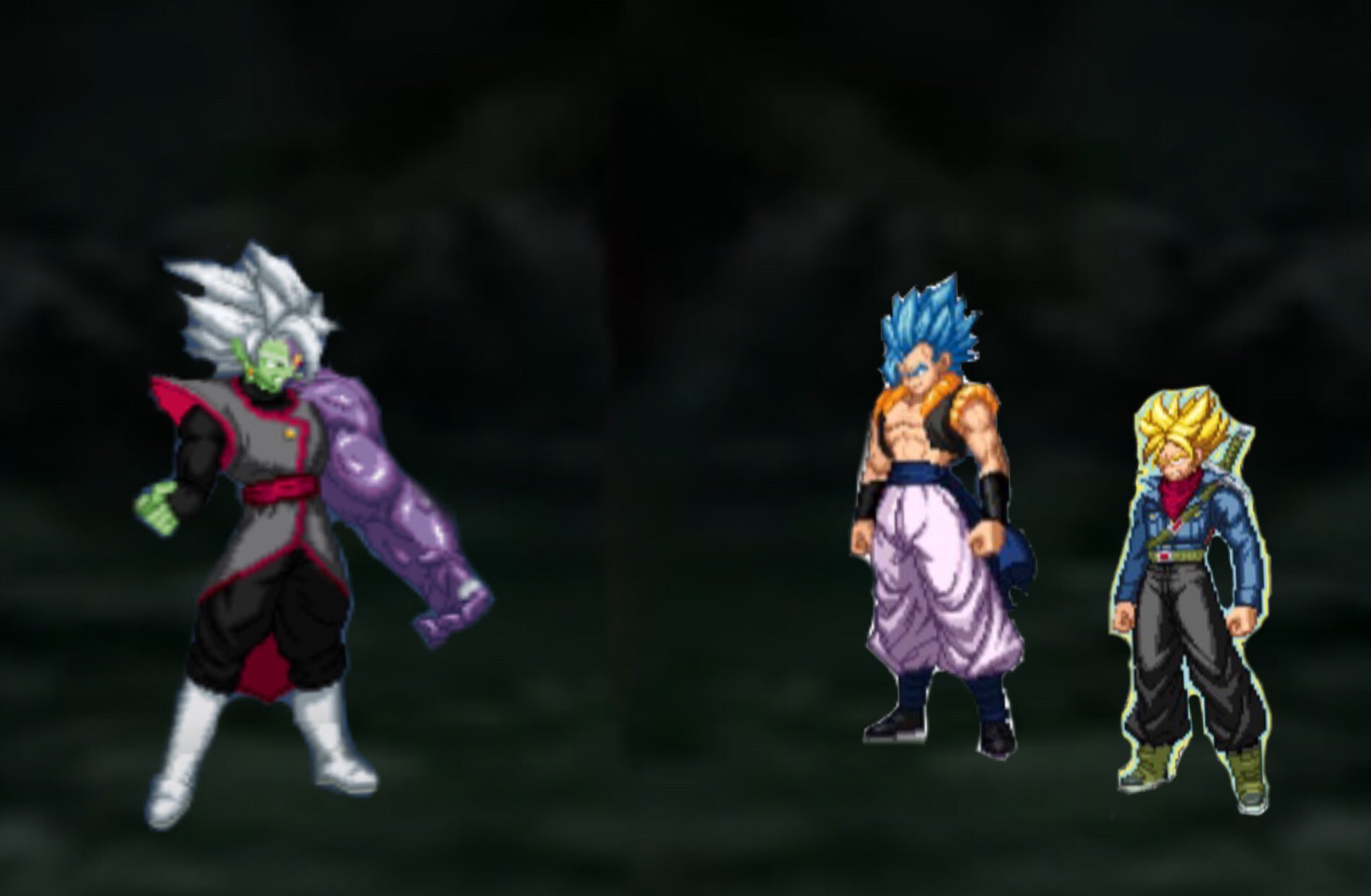 Dragon Ball Supernatural - Gogeta Vs. Fused Zamasu