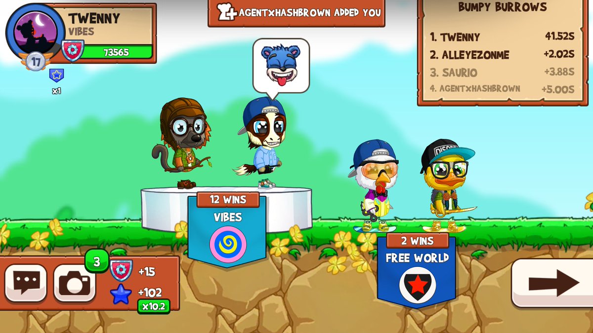 FitKingCaddy's tweet photo. Wins from today. Elites
 came out to play. #Vibes #FunRunArena #ClanBattle https://t.co/xevxw5tgYt