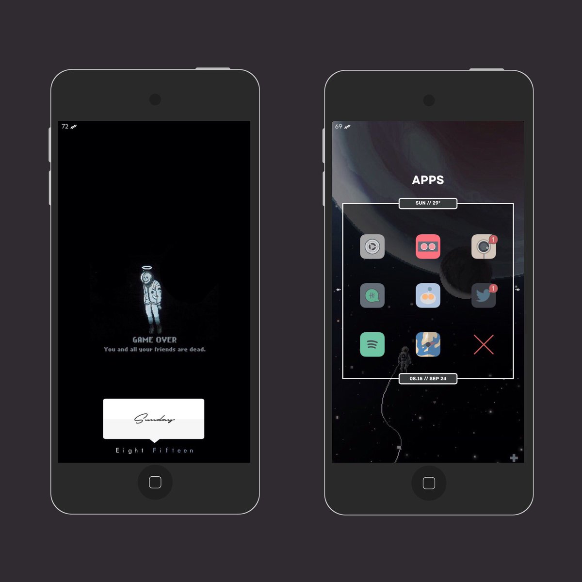 skibbkazoo's tweet photo. DEAD AMONG THE STARS

#Hypsta pt2 by @KrisJayDesigns 

(Ay man I want a pt3 for this theme 😍)

#sbhtml &amp; #LS by @Liaaliooo https://t.co/CW05I6ZjfR