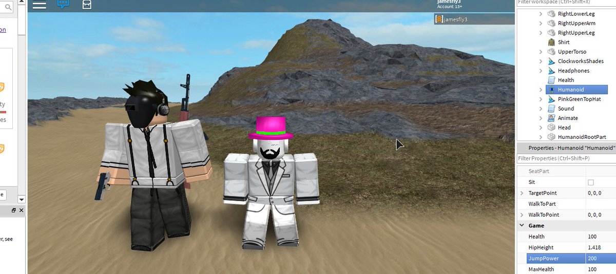 James Mcpherson On Twitter Standard R15 Roblox Character Vs Exile Characters Roblox Robloxdev Rbxdev Pubg - pubg shirt roblox