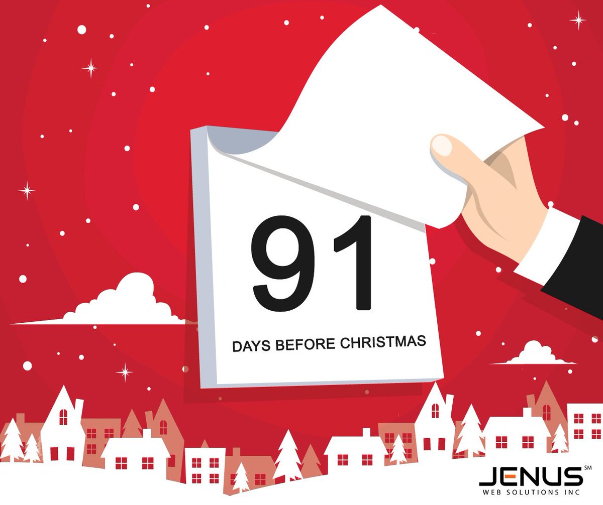 Jenus Web Solutions On Twitter 91 Days Left Til Christmas Jenus Web Solutions On Twitter 91 Days Left Til Christmas