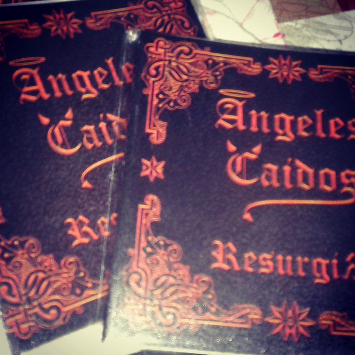 AngelesCaidos21's tweet photo. Volvemos a RESURGIR y queremos que nos escuches!!😈💀💀 
#HardRock #AngelesCaídos https://t.co/tSHT9EwTSy