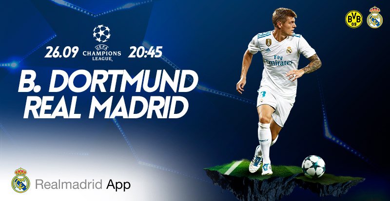 レアル マドリード C F على تويتر レアル マドリード公式アプリreal Madrid Appで 今夜のclボルシア ドルトムント戦 3 45ko の試合情報を逐一チェックしよう T Co Gkt8rxyrua