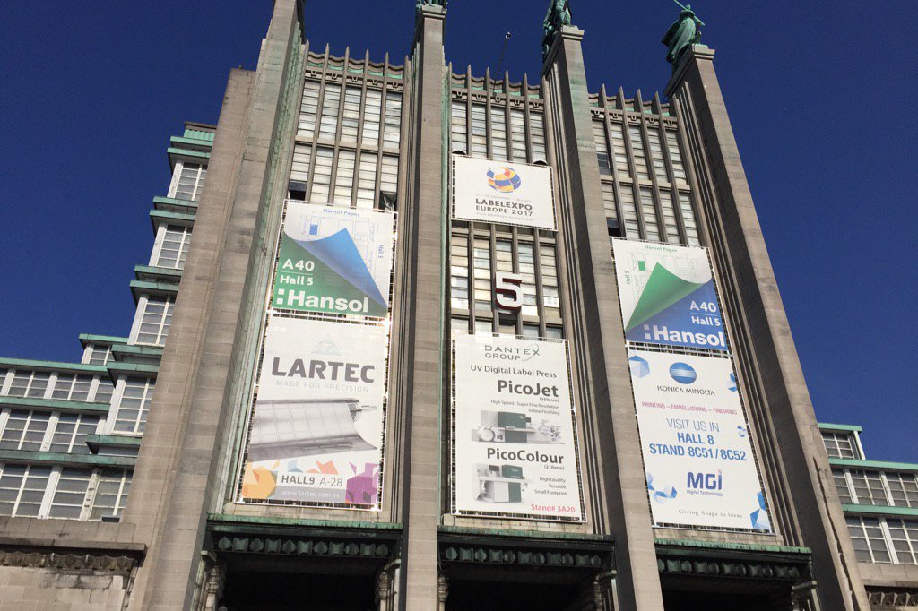 LABELEXPO 2017 open for business with great attendance #Labelexpo2017