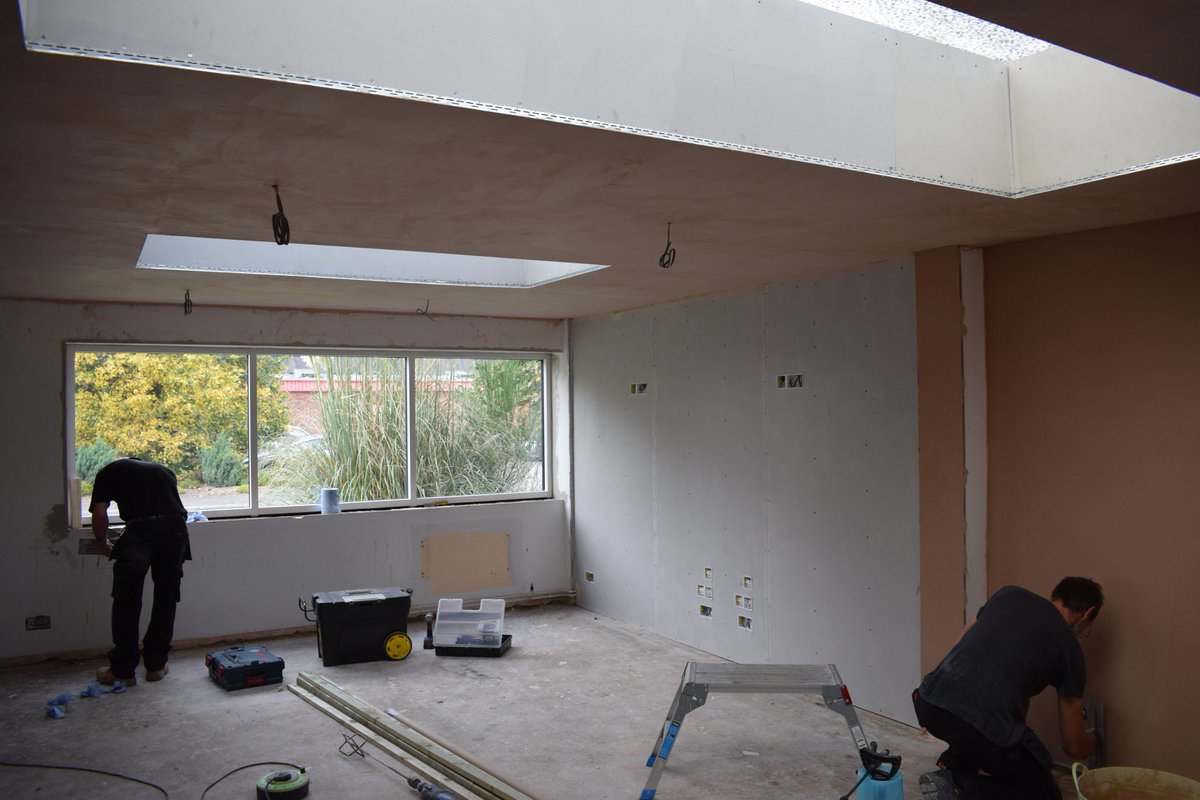 BloorieBuilding's tweet photo. Office Refurbishment Update: The Progress Continues... https://t.co/mtfqwKb0o4
