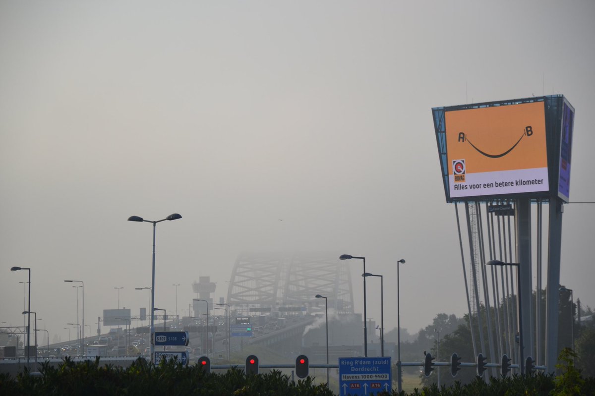 Zelfs op deze mistige ochtend blijven ze bij <a href="/BOVAG/">BOVAG</a> lachen #happyface #smile