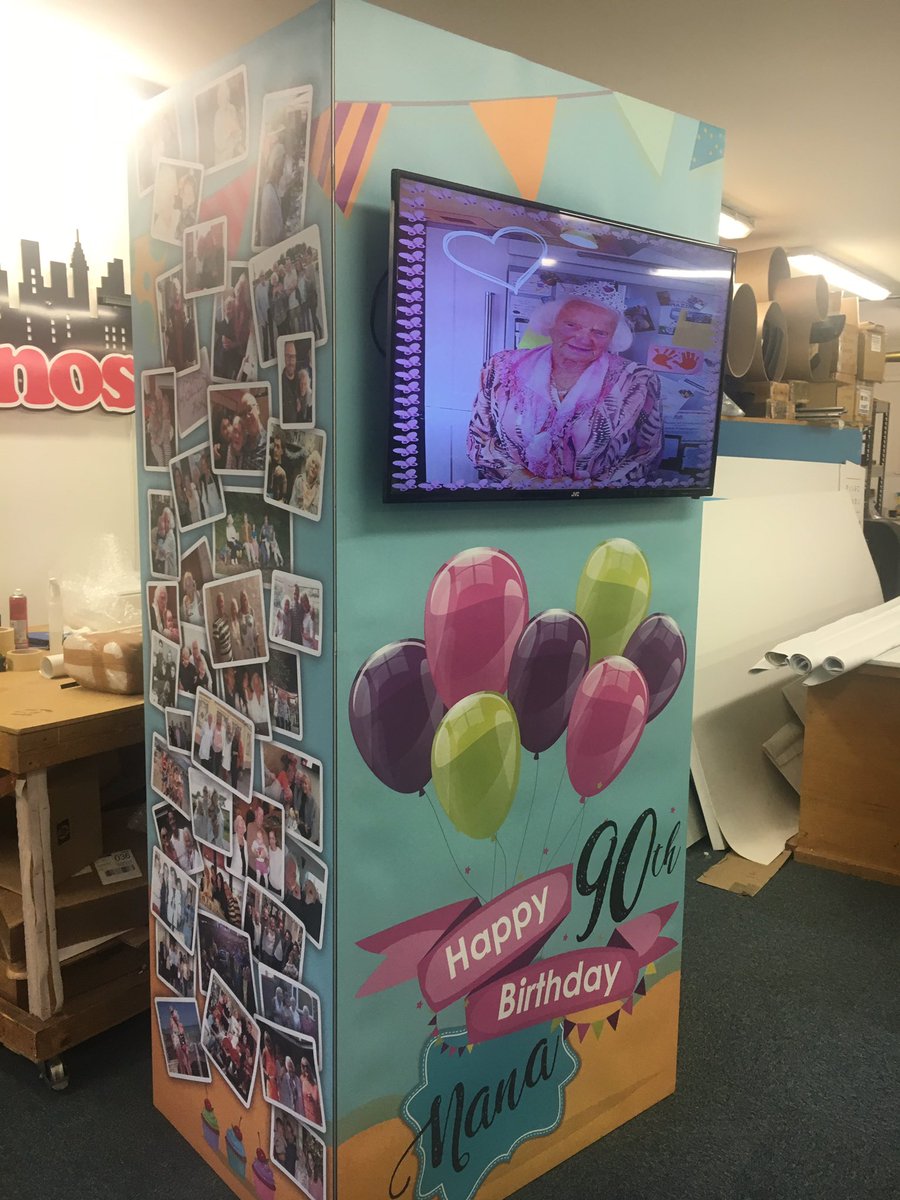 PPS_Ltd's tweet photo. This weekend our nana turned 90 so we surprised her with a party at @Chadwickhotel and printed lots of memories 🎈🎂 https://t.co/zwjPRvux21