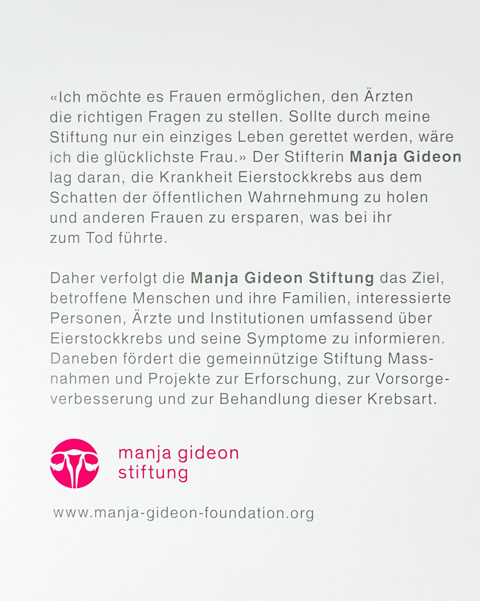 Manja Gideon war Kunst-Aficionada, die sich nicht als Sammlerin sah. Sie verstarb mit nur 59 an Eierstockkrebs.
manja-gideon-foundation.org