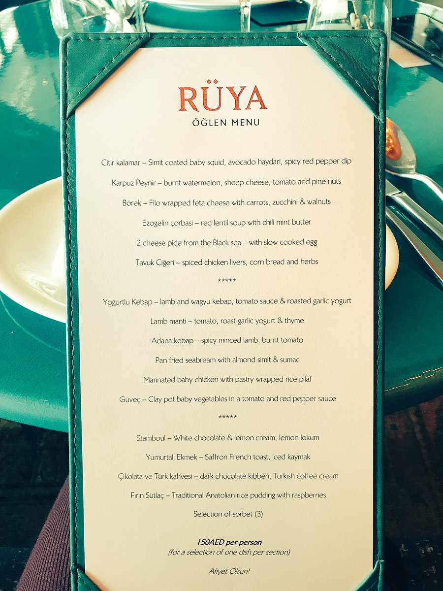 #Ruya's new lunch menu ticks all the right boxes⚡️<a href="/GrosvenorHouse/">Grosvenor House Dubai</a>