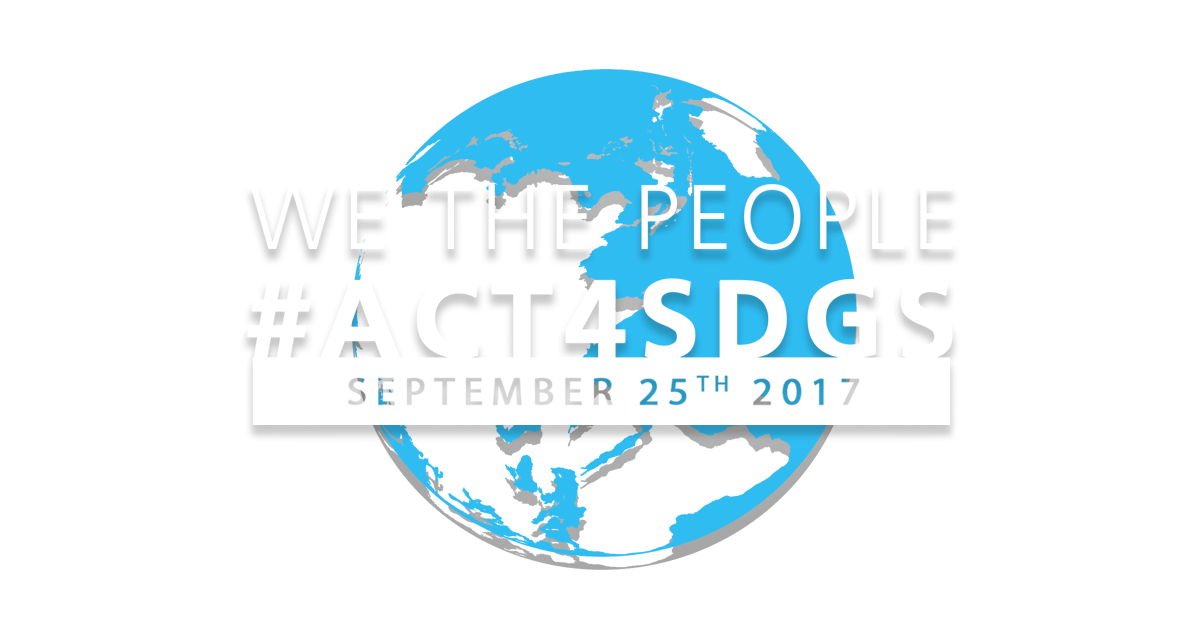 It's the #GlobalDayofAction, when the #SDGs officially turn TWO! Join the movement &amp; tell the world you #Act4SDGs! act4sdgs.org