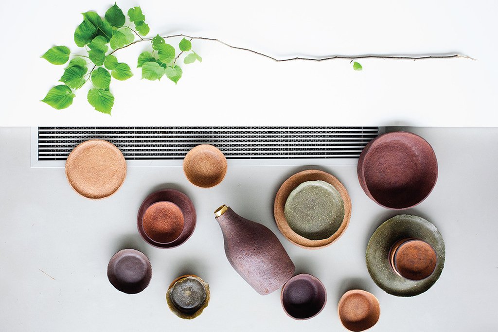 Giria, la vaisselle composée de bois recyclé par Evelina Kudabaité ift.tt/2hudHG2 | #Blog #Esprit #Design