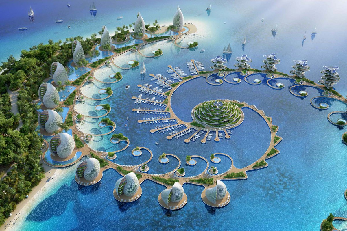archbloggers's tweet photo. The Nautilus Eco-Resort by @VCALLEBAUT is designed based on #biomimicry (inspired by shell) https://t.co/QYgrKnWK2M #GreenArchitecture https://t.co/yxOD6lAm4f