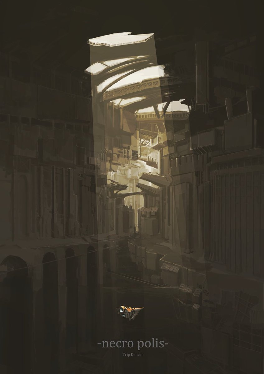 Tripdancer 秋の創作クラスタフォロー祭り Sf 廃墟 背景描いてます Tripdancer 秋の創作クラスタフォロー祭り Sf 廃墟 背景描いてます