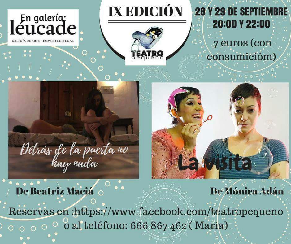 Ampliamos está edición al 4 de octubre con dos pases ( a las ocho y a las diez) porque las entradas nos las quitan de las manos#achoreserva