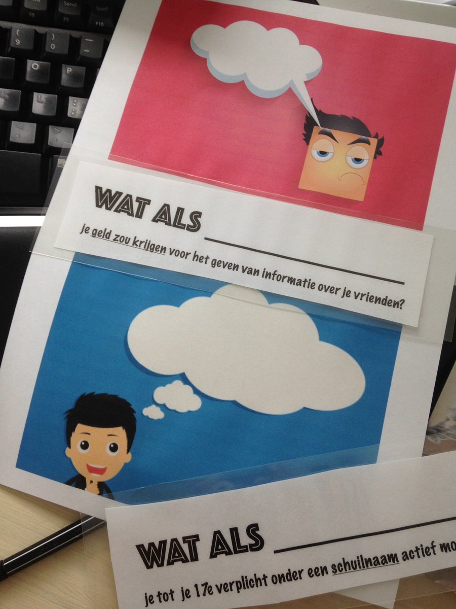 elinekidsonline's tweet photo. Kan niet wachten! Leukere denkvragen zijn er toch niet? #AVG #AVGhaveyoursay #GDPR #schoolproject #kinderrechten https://t.co/MvjN3P1Vei