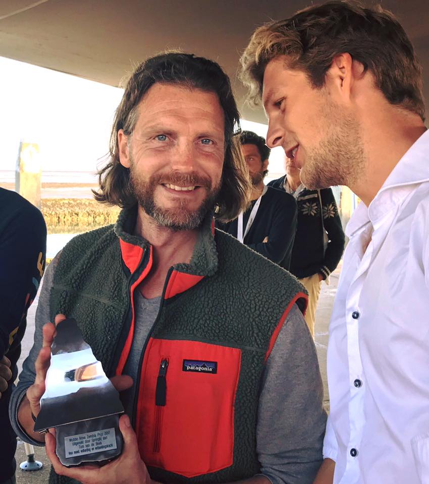 Mede-oprichter <a href="/ondernemersNu/">Ondernemers van nu</a> @tomvandebeek wint Wubbo Ockels Nova Zembla prijs op <a href="/SpringtijNL/">Springtij</a> Van harte gefeliciteerd!