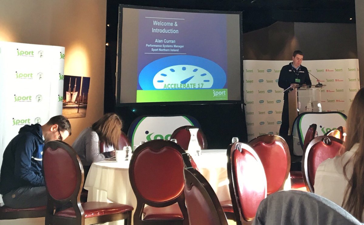 @SportNINet here today for #Accelerate17 Club &amp; Workforce Development Conference #ActiveFitSporty