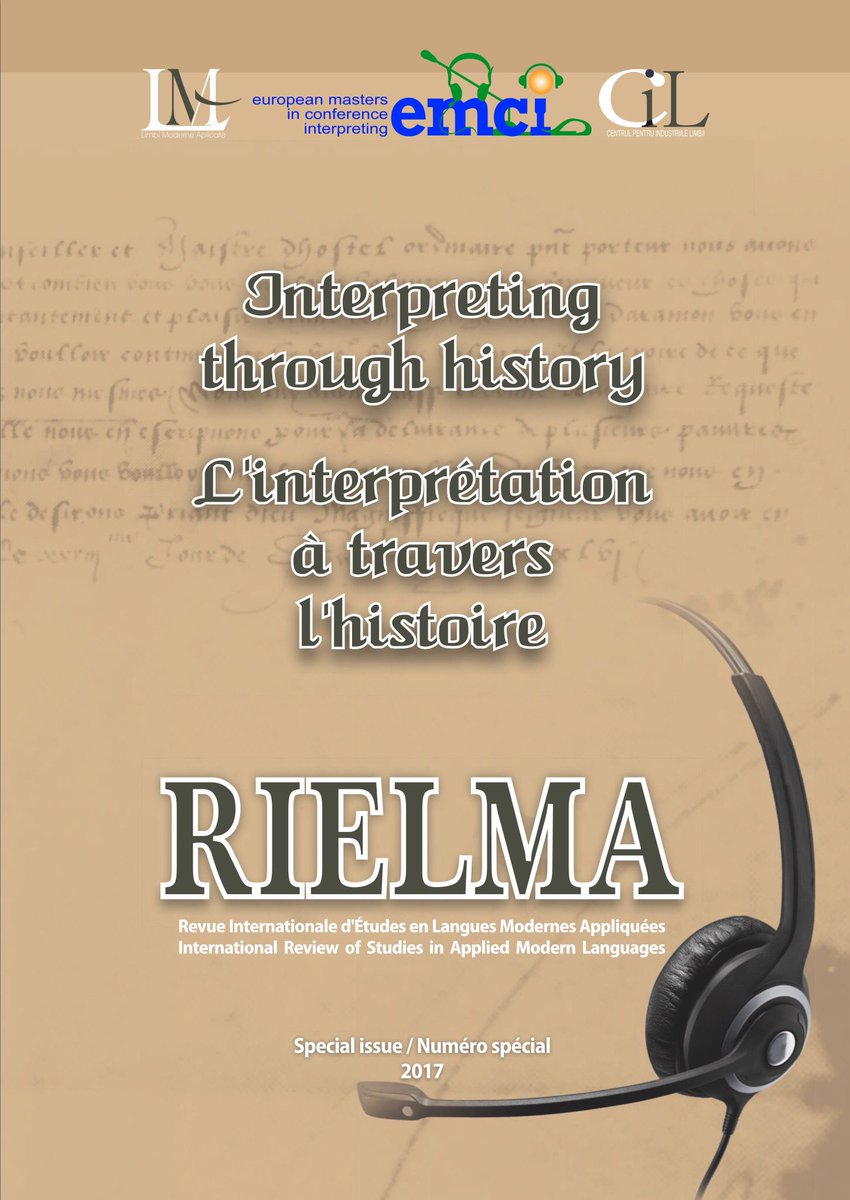 AliceCLG's tweet image. 📚Monday reading: 'Interpreting through history' — from the early days to the role &amp;amp; visibility of #1nt today buff.ly/2hqBWsq #EMCI