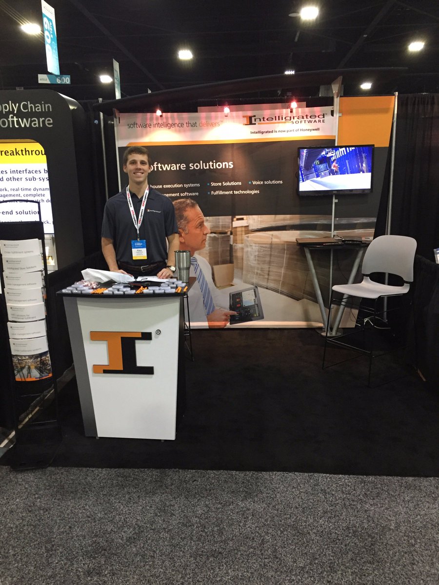 Intelligrated's tweet photo. Attending #CSCMP2017? Check us out in booth 829 & learn how to achieve maximum productivity withing your warehouse. #IntelligratedDelivers https://t.co/xsXlFMsnhc