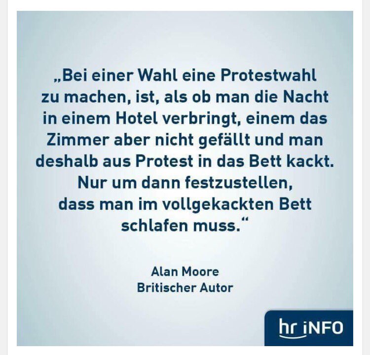 Zitat des Tages: #protestwahl #BTWahl2017
