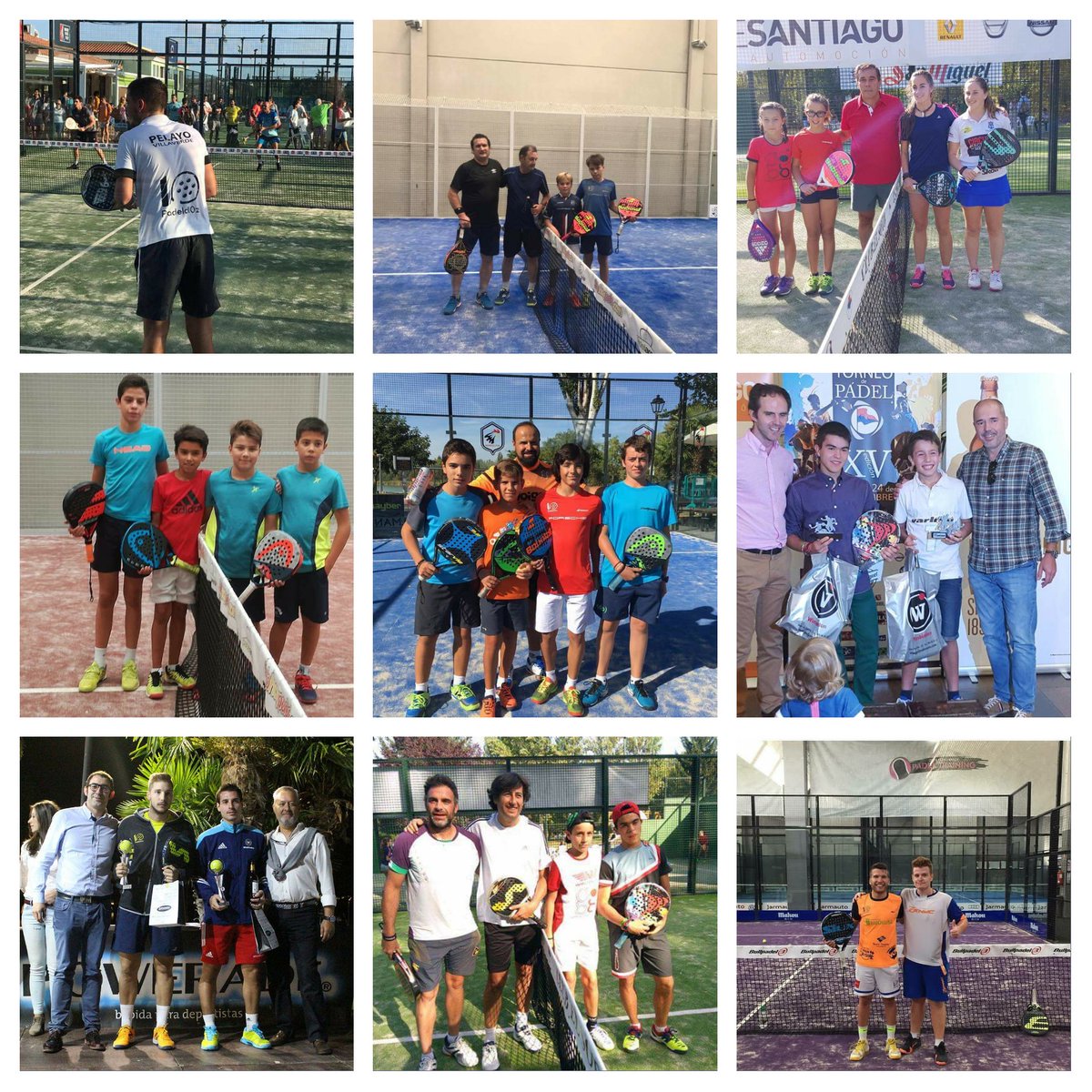 Gran finde para #pádeld10z y para los jugadores que confían en nuestro trabajo, todos ellos con grandes resultados ¡Felicitaciones! 👏🎾💪👌