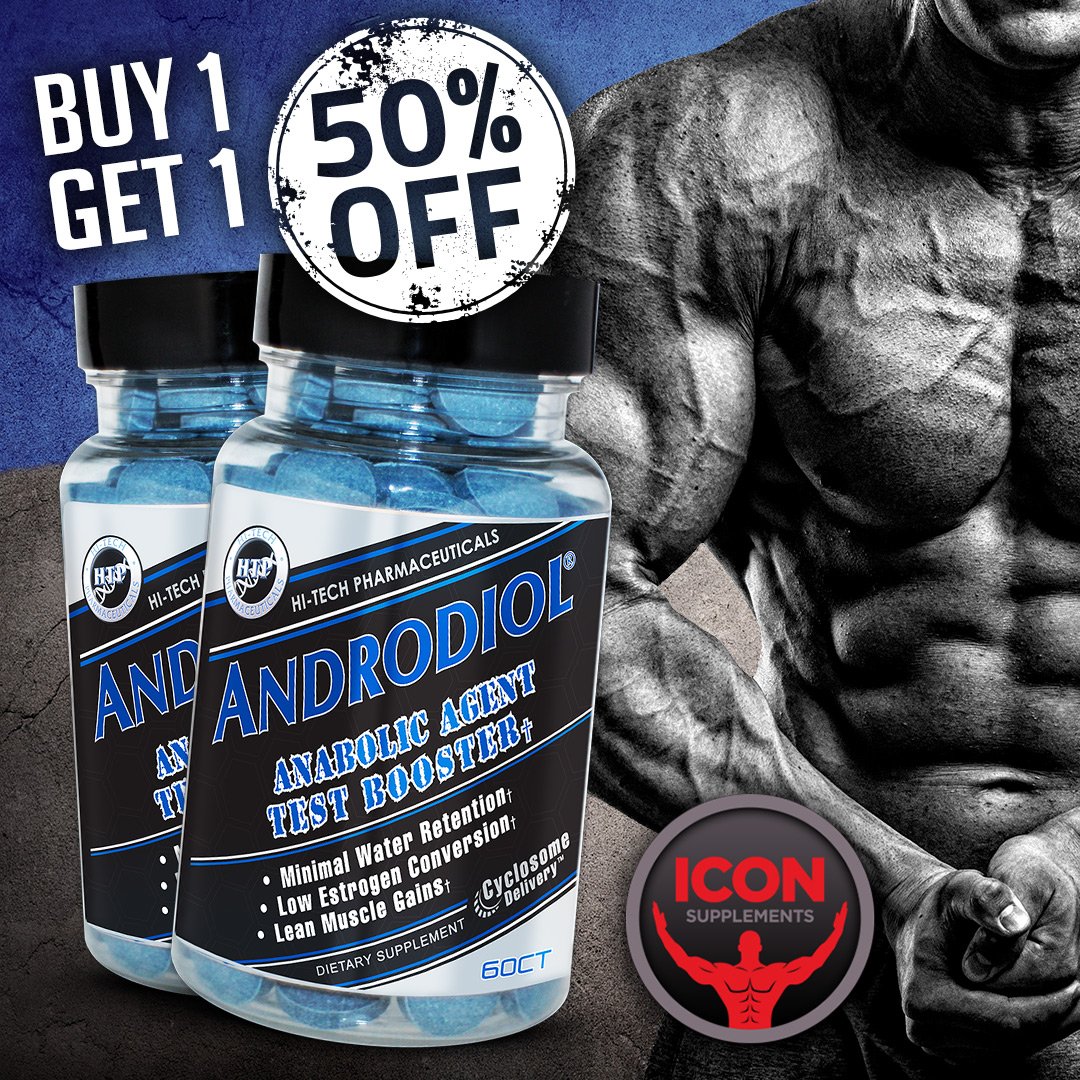 Icon Supplements is giving you Buy 1, Get 1 50% OFF #Androdiol!! Supply is limited, so place your on, ow.ly/WWyN30fpd2L today!!