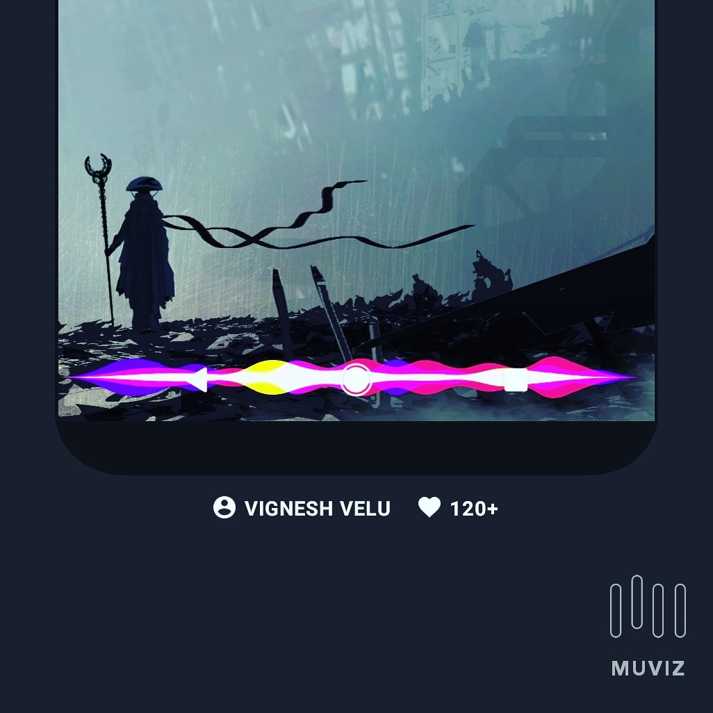 muvizapp's tweet photo. Spice up your music, with live audio visualizer on navbar. Our design pick - https://t.co/N6iLYx9Om1

#music #visualizer #androidapp #muviz https://t.co/H5XCTnRMFx