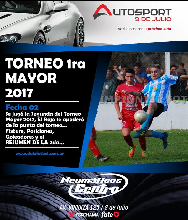 DaleFutbol's tweet photo. MAYOR 2017 | FECHA 02
RESUMEN: https://t.co/wmZjDhn67Z
FIX Y POS: https://t.co/NcN4rrTmGk
GOLEADORES: https://t.co/EM8ulaiDC7 https://t.co/TK2XIQjKXC