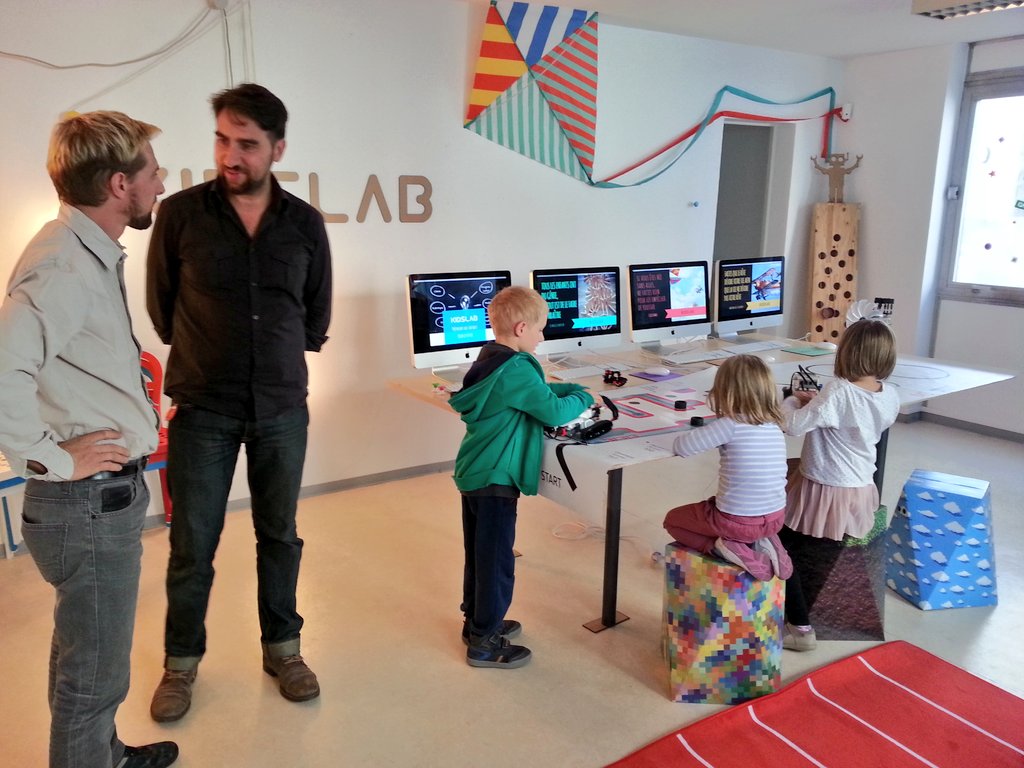 Lancement du #kidslab à <a href="/eNovCampus/">e-nov Campus</a> une belle initiative pour l apprentissage de la programmation <a href="/mulhouse/">Ville de Mulhouse</a>