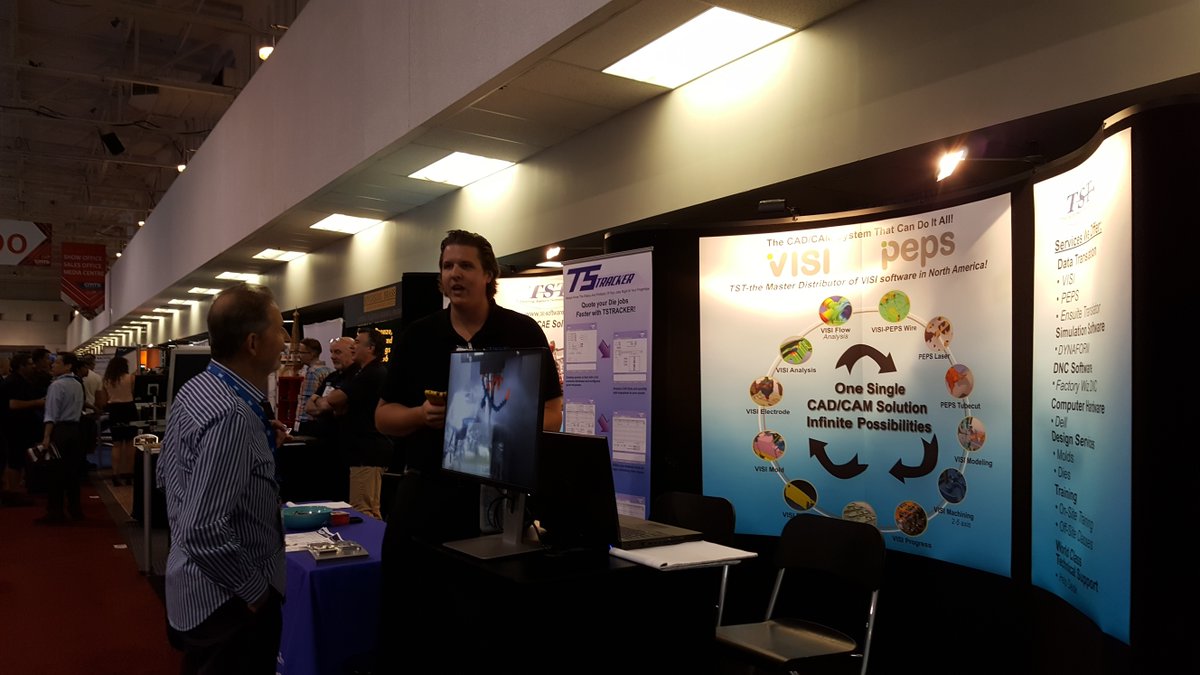 TST is at CMTS 2017 in Mississauga, ON stop by #1229 learn about VISI and #TSTracker