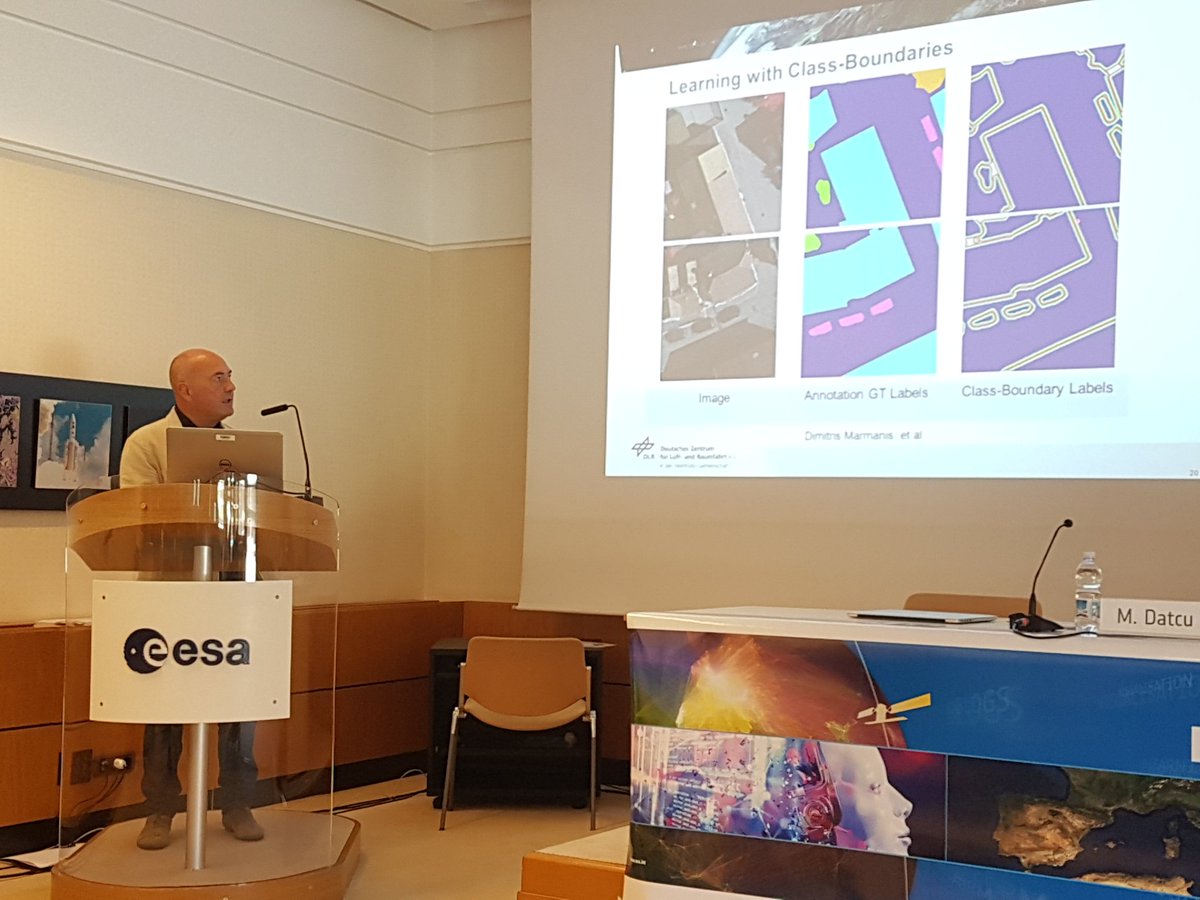 ESA_EO's tweet image. The psychology and contest of #EarthObservation: what do #ComputationalIntelligence and #DeepLearning mean? (Mihai Datcu) #EO #OpenScience