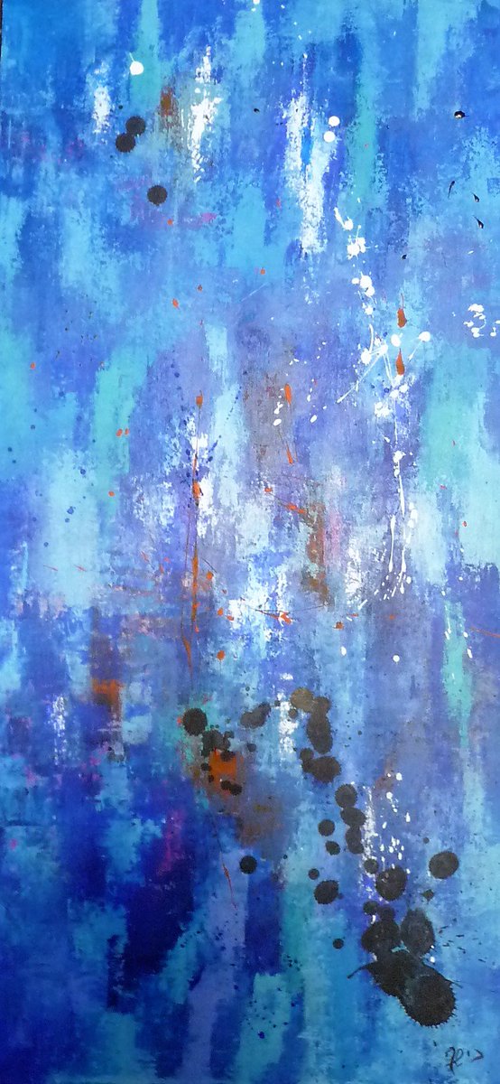 talentsdart's tweet photo. Basique, élégant ou incongru ? Le bleu par Alain #Decoin 

#frenchArtist #contemporaryart #France #Occitanie #Gard https://t.co/9qSubNVdBx