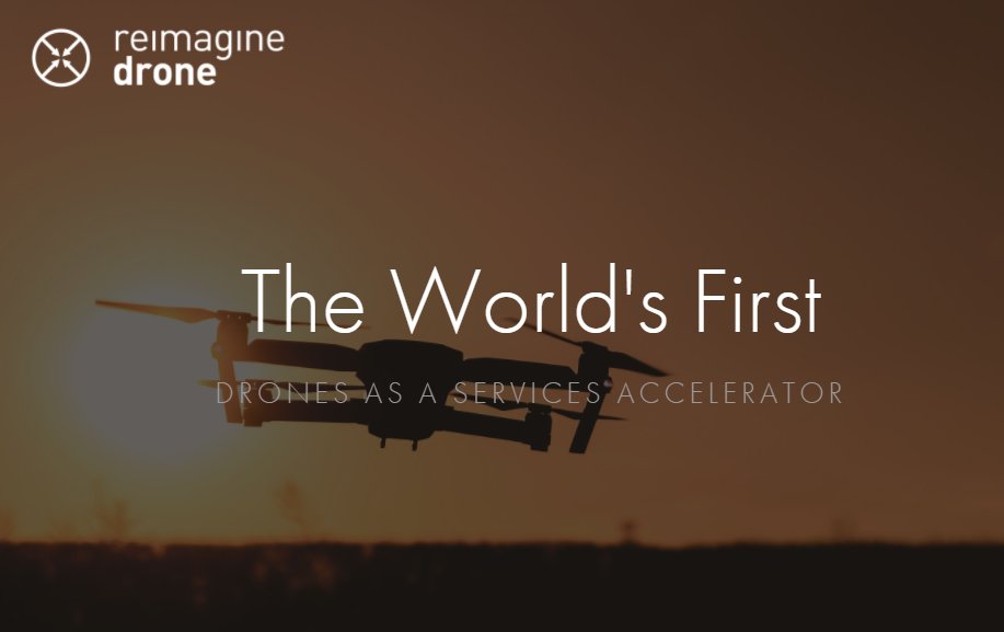reimaginedrone's tweet photo. 2nd Batch ReImagine Drone Accelerator applications are open until 7th, October! Apply here: https://t.co/kgKuEFBgUX https://t.co/S3aWyT1ooA