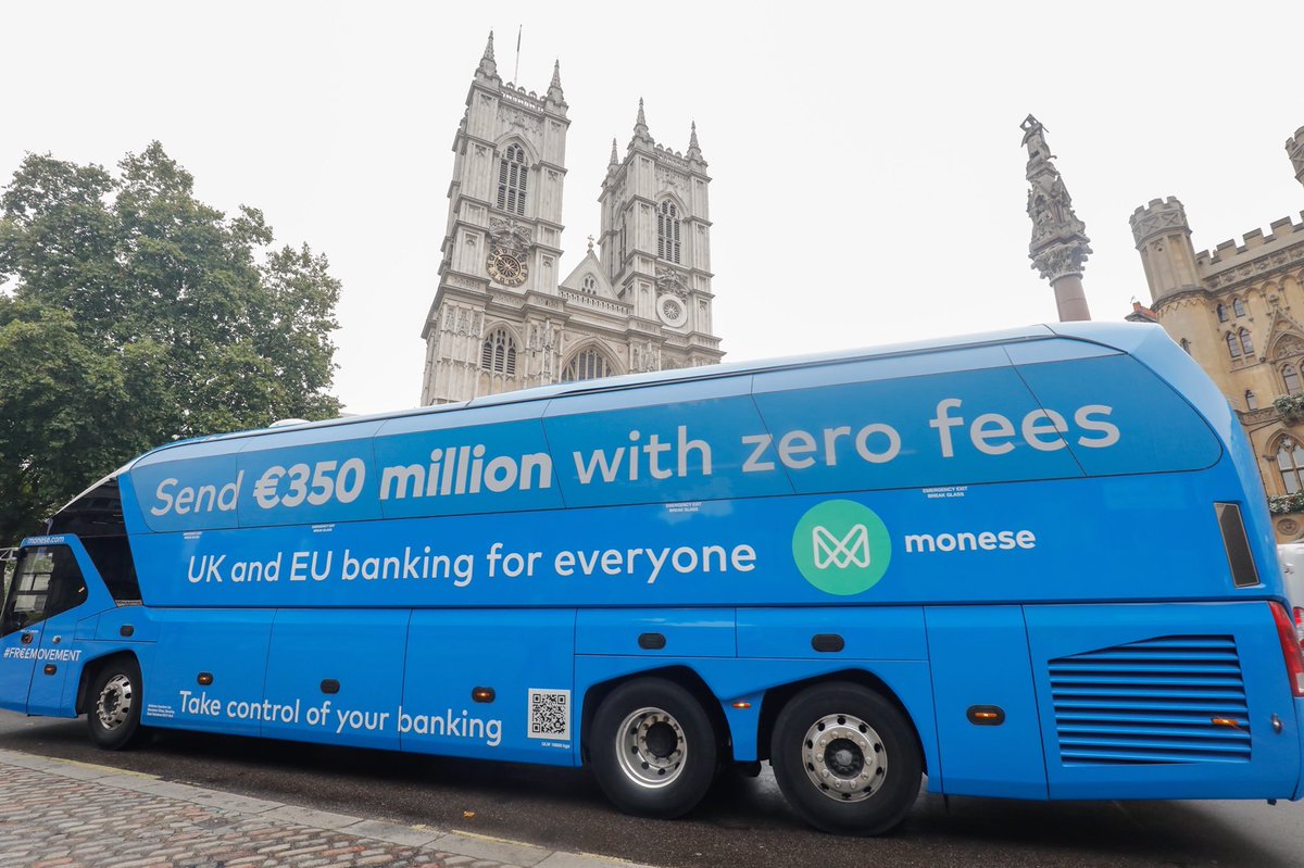 Anthony William Catt (@anthonywcatt) on Twitter photo Finally! That bus gets put to good use with a meaningful statement thanks to <a href="/NorrisKoppel/">Norris Koppel</a>, <a href="/marcusexall/">Marcus Exall</a> & Co at <a href="/MyMonese/">Monese</a> #FreeMovement Finally! That bus gets put to good use with a meaningful statement thanks to <a href="/NorrisKoppel/">Norris Koppel</a>, <a href="/marcusexall/">Marcus Exall</a> & Co at <a href="/MyMonese/">Monese</a> #FreeMovement
