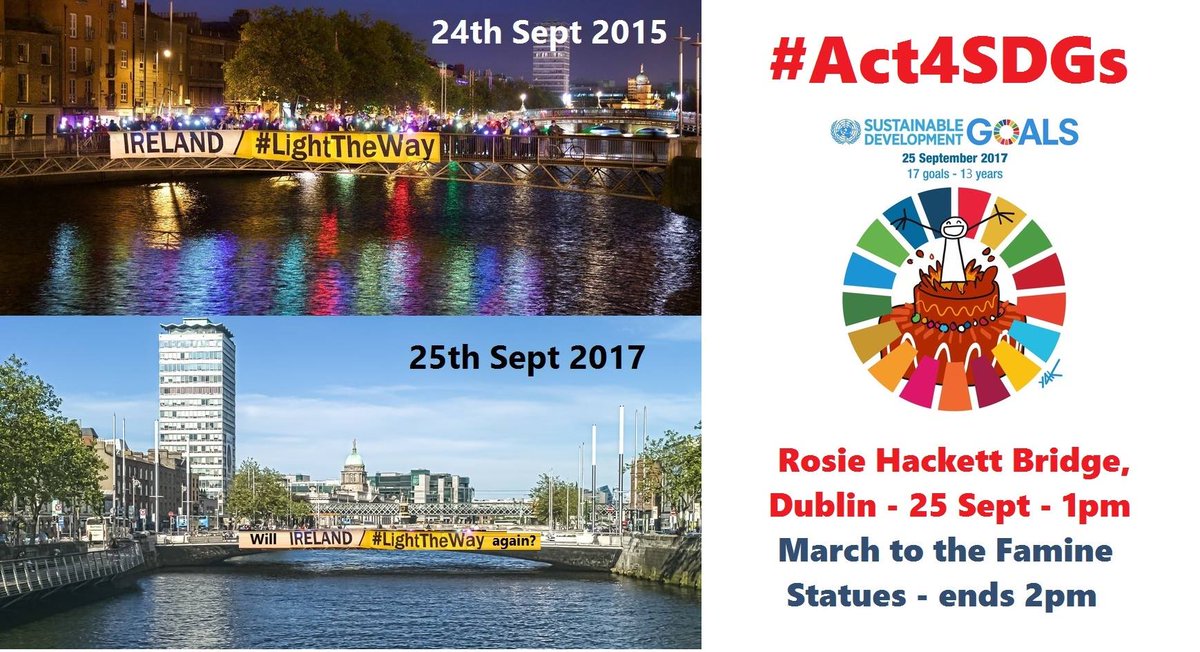 Today marks The Global Day of Action. Worldwide 109 countries will take part in creating change. 
Join #Act4SDGs today. #Coalition2030