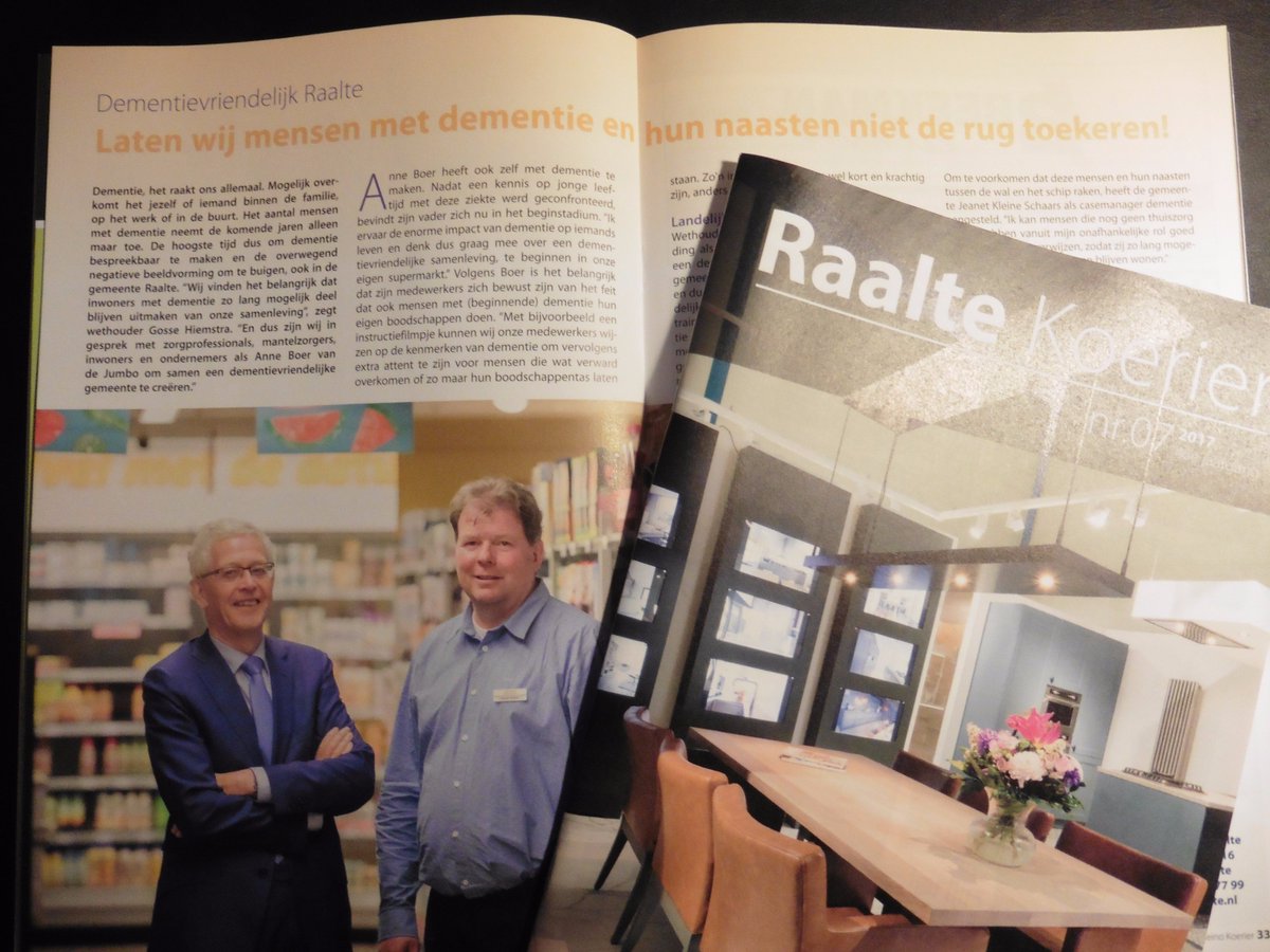 De Raalte Koerier van september met zeven artikelen van Kopijatelier. Heerlijk om even de in de keuken van zeven bedrijven te mogen kijken.