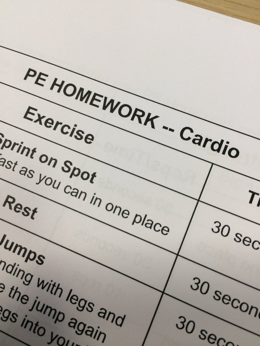 HM_Matty's tweet photo. @edgewickprimary PE Homework getting ready to be sent out this week #PEHomework #HealthandWelbeing https://t.co/5zZWY1lqpa